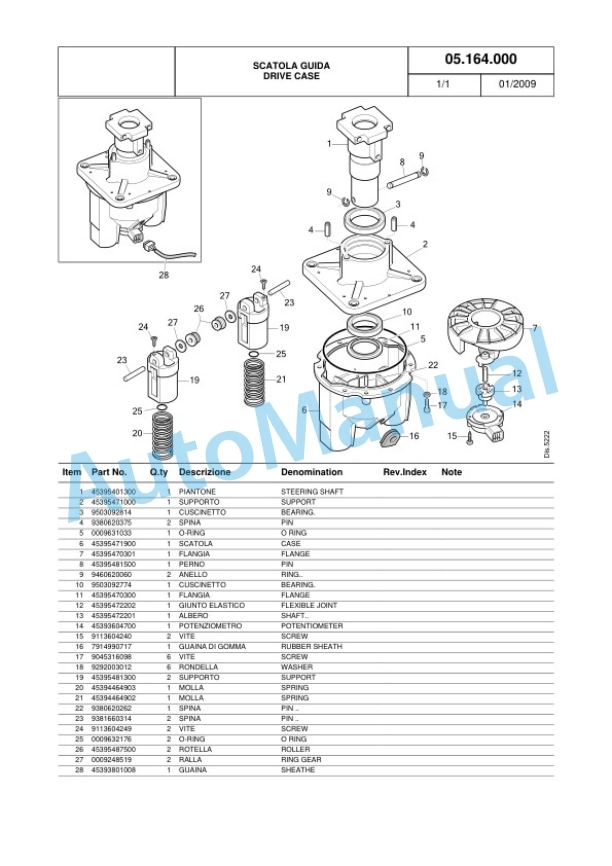 Komatsu MWQ20-3R, MWQ10-3R Parts Manual 45398047801 Rev.003-4