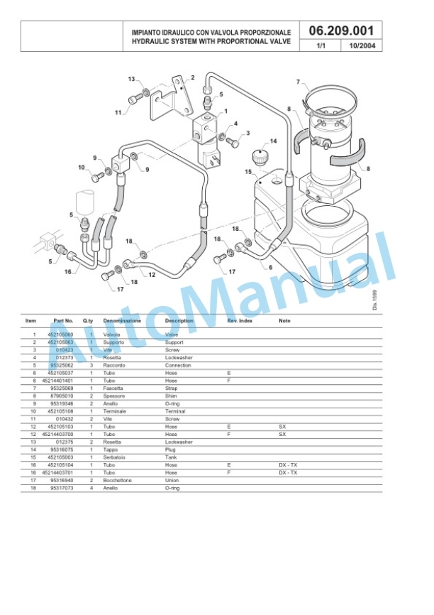 Komatsu MWS 10-1R, MWS 12-1R Forklift Truck Parts Manual 60422353-5