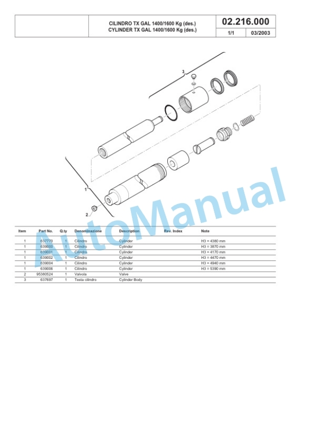 Komatsu MWS 14A-1R, MWS 20A-1R Forklift Truck Parts Manual 45288047801-4