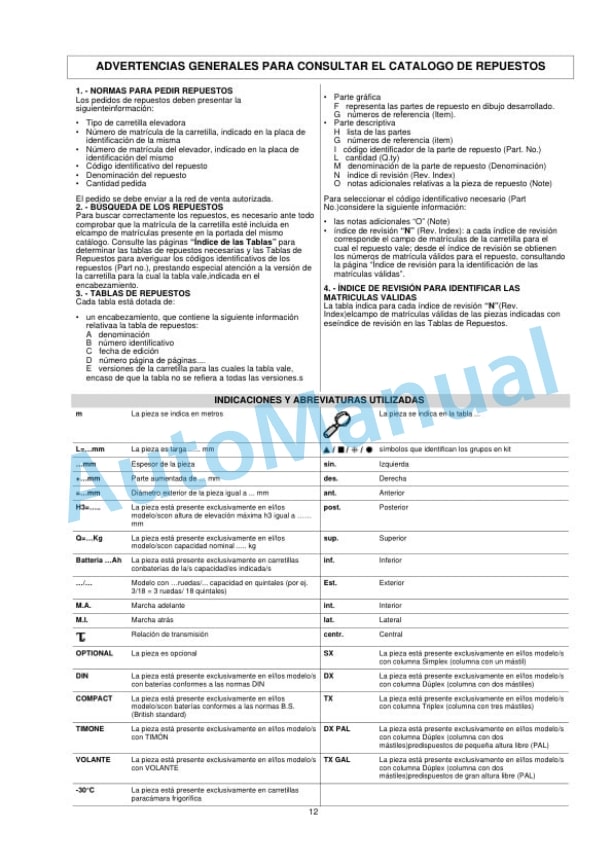 Komatsu MWS10-1R, MWS12-1R Parts Manual 60422353 Rev.004-2