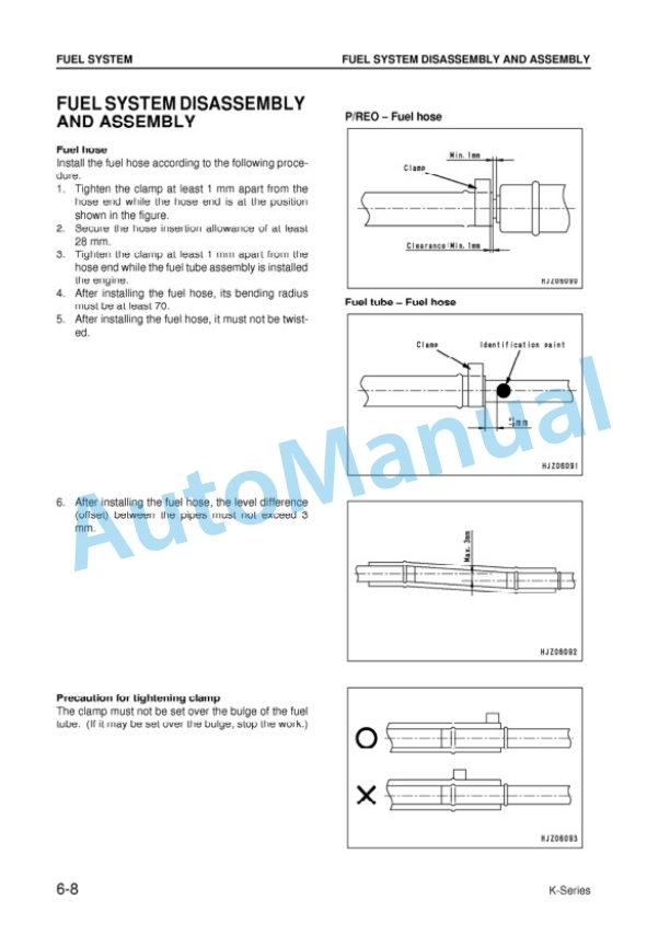 Komatsu Nissan K15, K21, K25 Gasoline Engine Shop Manual K15_K21_K25-BE1-5