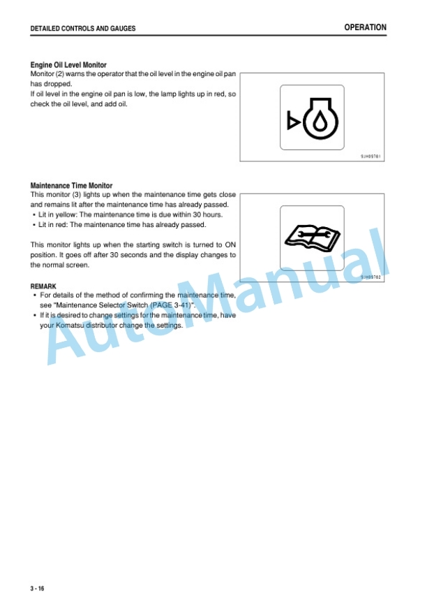 Komatsu PC120-8 Hydraulic Excavator Operation and Maintenance Manual PEN00776-00-2
