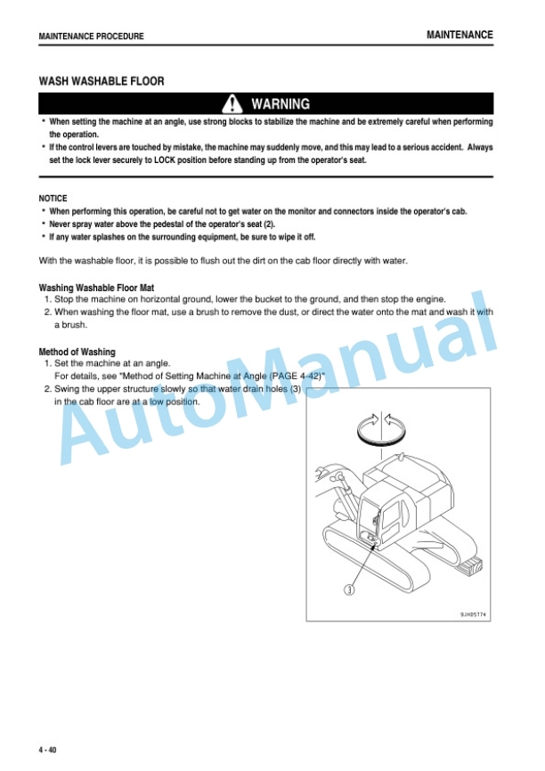 Komatsu PC120-8 Hydraulic Excavator Operation and Maintenance Manual PEN00776-00-5