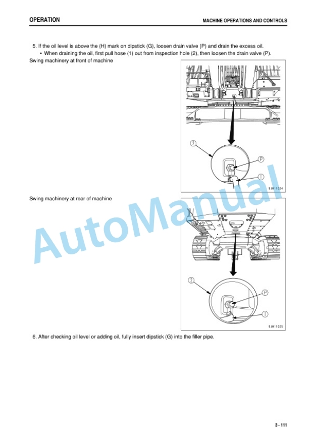 Komatsu PC1250-8, PC1250LC-8, PC1250SP-8 Hydraulic Excavator Operation and Maintenance Manual PEN01393-07-3