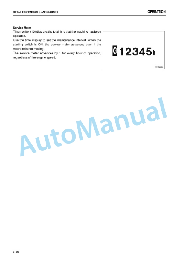Komatsu PC1250-8, PC1250LC-8, PC1250SP-8 Hydraulic Excavator Operation and Maintenance Manual TEN00932-06-2