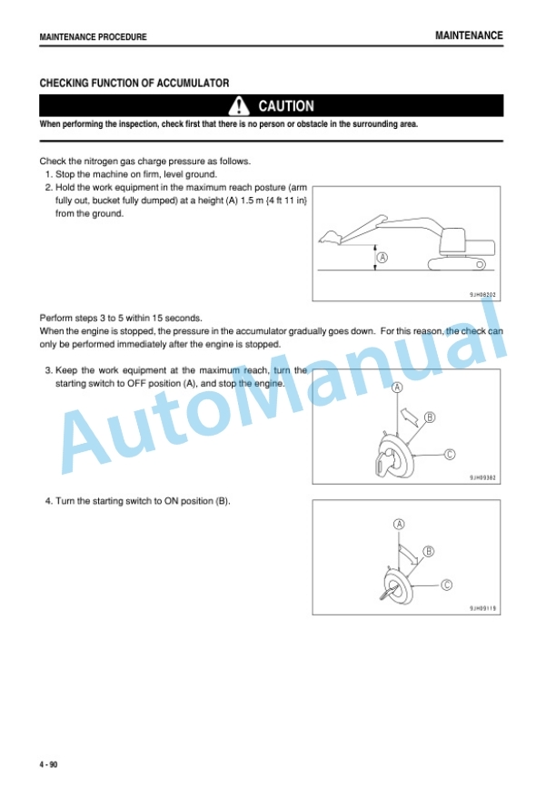 Komatsu PC1250-8, PC1250LC-8, PC1250SP-8 Hydraulic Excavator Operation and Maintenance Manual TEN00932-06-5