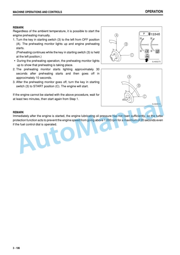 Komatsu PC1250-8R, PC1250SP-8R Hydraulic Excavator Operation and Maintenance Manual PEN01395-06-3