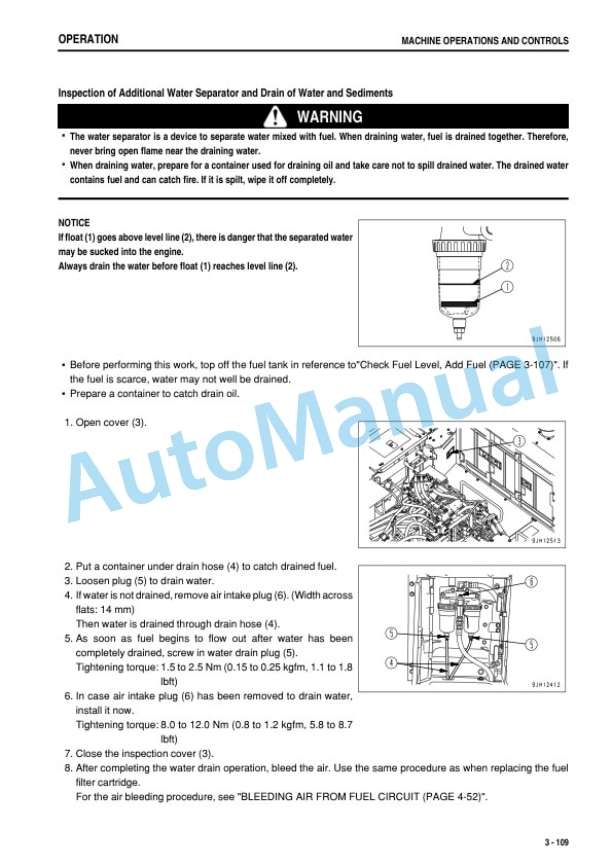 Komatsu PC1250-8R, PC1250SP-8R Hydraulic Excavator Operation and Maintenance Manual TEN00934-07-3