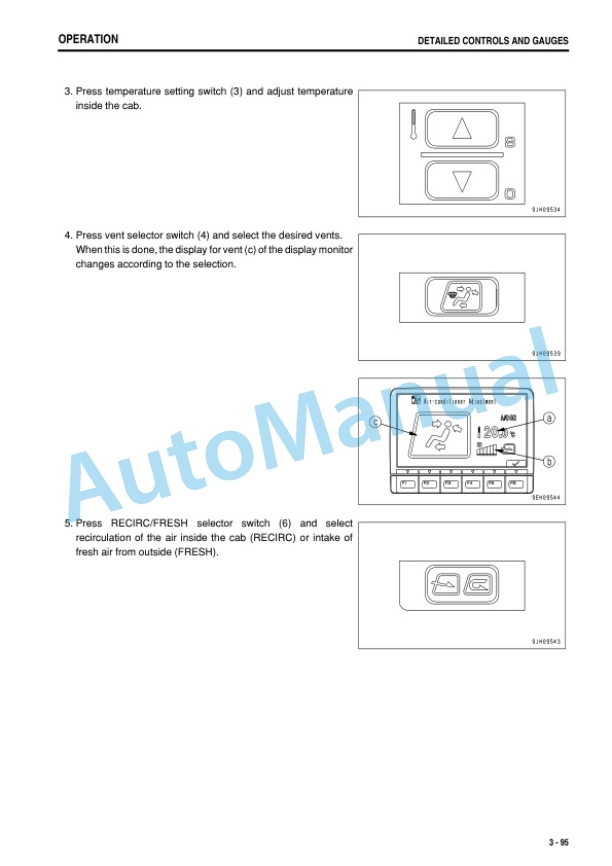 Komatsu PC130-8 Hydraulic Excavator Operation and Maintenance Manual TEN00266-00TH-3