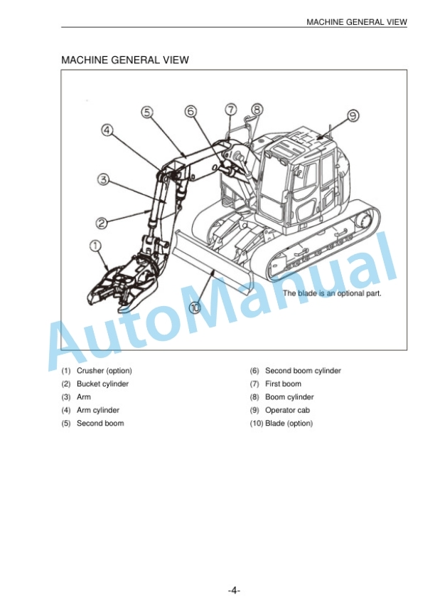 Komatsu PC138US-8 Hydraulic Excavator Operation and Maintenance Manual PEN01960-00-2