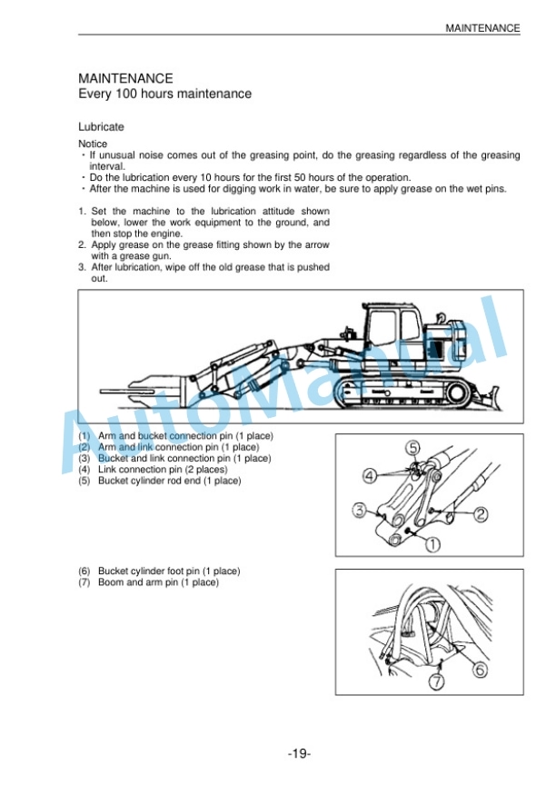 Komatsu PC138US-8 Hydraulic Excavator Operation and Maintenance Manual PEN01960-01-5