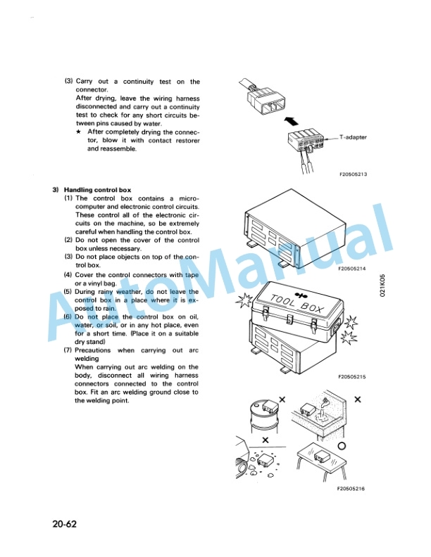 Komatsu PC150LC-5 Hydraulic Excavator Shop Manual SEBMA021KD500-3