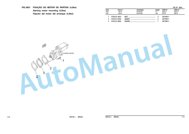 Komatsu PC150SE-5 Hydraulic Excavator Parts Manual KPPB001006-2