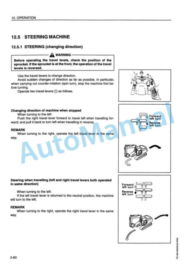 Komatsu PC160-6K, PC180LC-6K, PC180NLC-6K, PC200EN-6K, PC200EL-6K Hydraulic Excavator Operation and Maintenance Manual EEAM008501-3