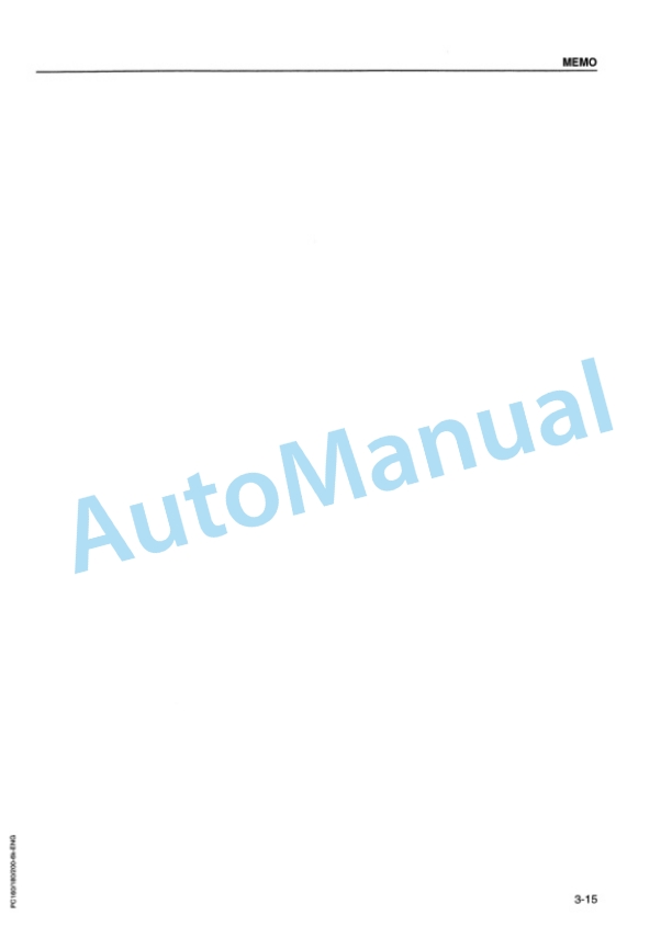 Komatsu PC160-6K, PC180LC-6K, PC180NLC-6K, PC200EN-6K, PC200EL-6K Hydraulic Excavator Operation and Maintenance Manual EEAM008501-4