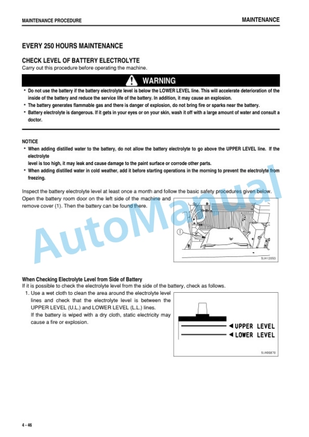 Komatsu PC160LC-8 Hydraulic Excavator Operation and Maintenance Manual PEN00308-00TH-5