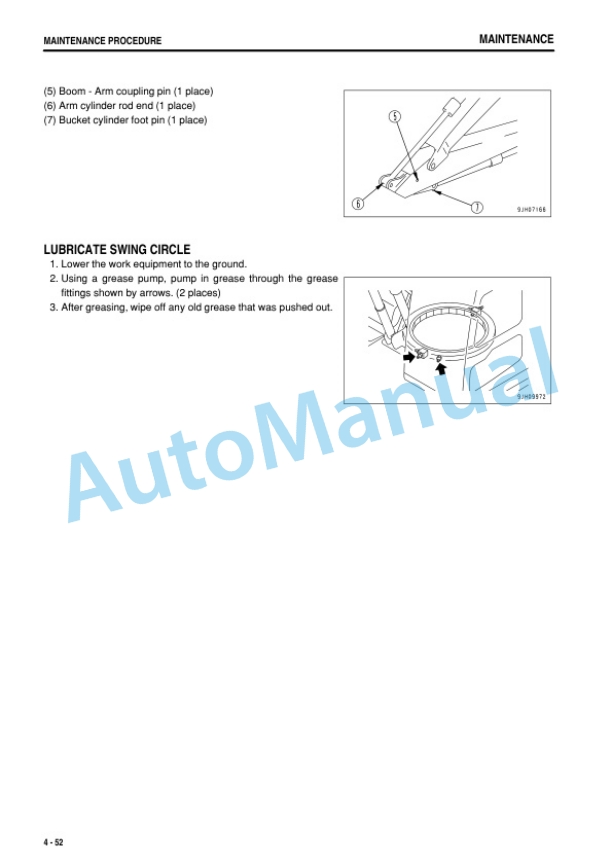 Komatsu PC200-8, PC200LC-8 Hydraulic Excavator Operation and Maintenance Manual TEN00205-00-5