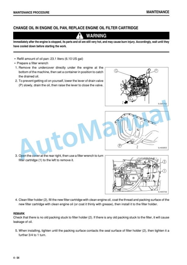 Komatsu PC200-8M0, PC200LC-8M0 Hydraulic Excavator Operation and Maintenance Manual TEN00601C0-00-5