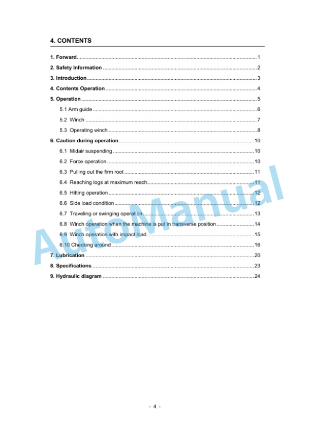 Komatsu PC200-8M0 Swing Yarder Hydraulic Excavator Operation and Maintenance Manual PENC0002-00-2