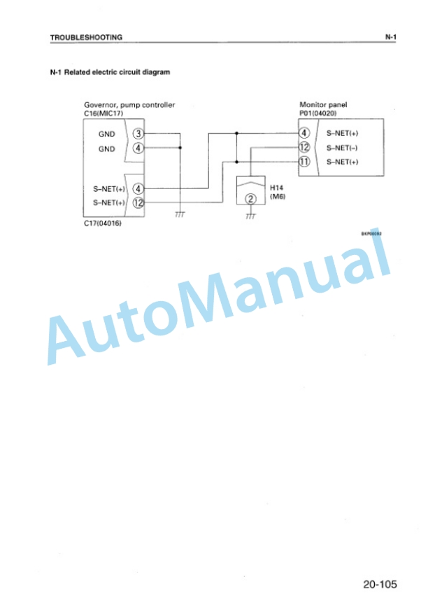 Komatsu PC200EN-6K, PC200EL-6K Hydraulic Excavator Shop Manual EEBM001200-3