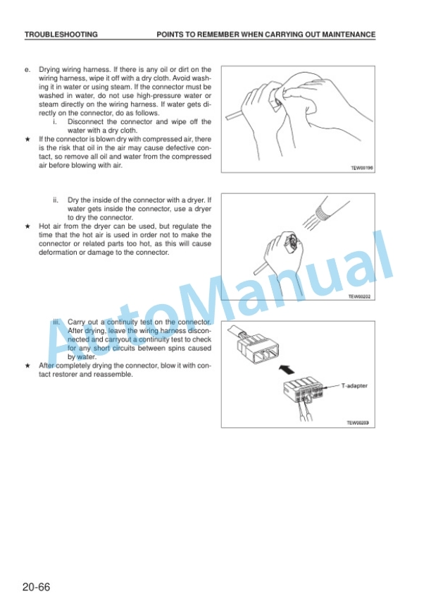 Komatsu PC210-6K, PC210LC-6K, PC240LC-6K, PC240NLC-6K Hydraulic Excavator Shop Manual EEBM001801-3