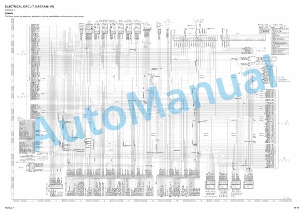Komatsu PC210LC-11 Hydraulic and Electrical Diagram 4 Komatsu PC210LC-11 Hydraulic and Electrical Diagram-4