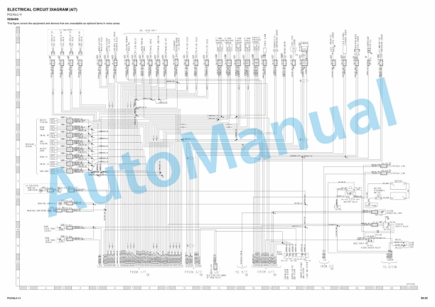 Komatsu PC210LC-11 Hydraulic and Electrical Diagram 5 Komatsu PC210LC-11 Hydraulic and Electrical Diagram-5