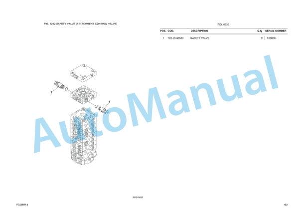 Komatsu PC26MR-3 Parts Manual-4