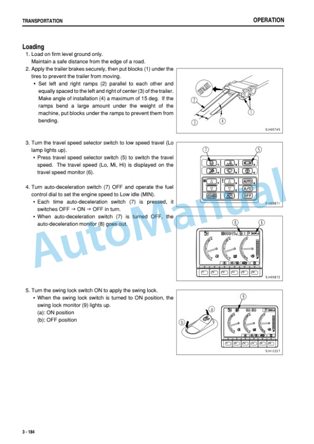 Komatsu PC270-8, PC270LC-8, PC290LC-8 Hydraulic Excavator Operation and Maintenance Manual PEN01819-00-4