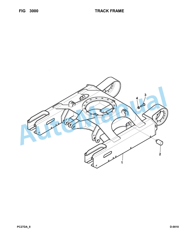 Komatsu PC27R-8 DELUXE Hydraulic Excavator Parts Manual F31103-up-2