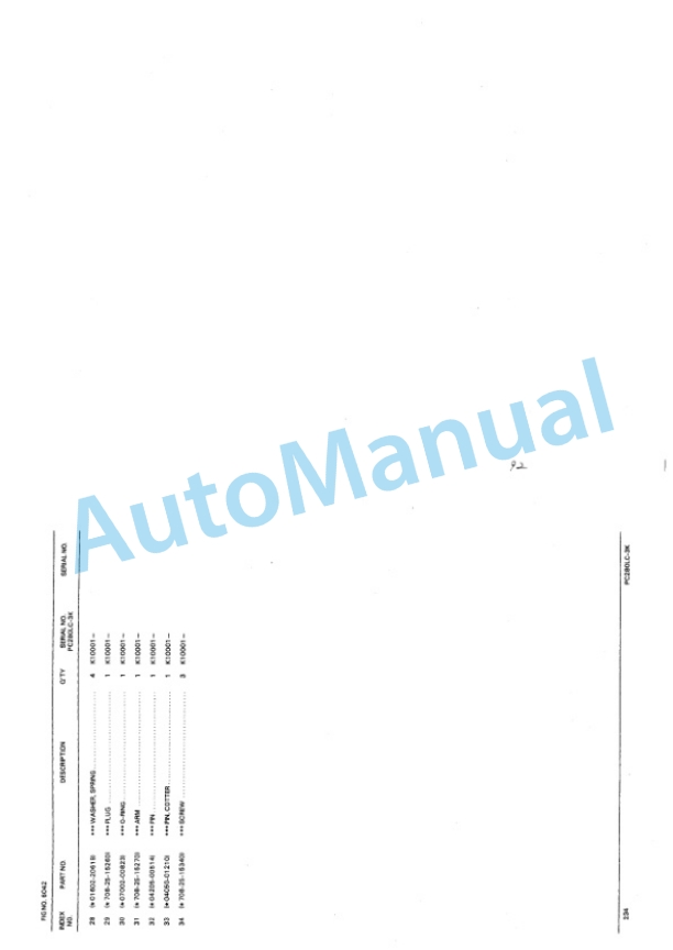 Komatsu PC280LC-3K, PC280NLC-3K Hydraulic Excavator Parts Manual PEPBK2070300-4