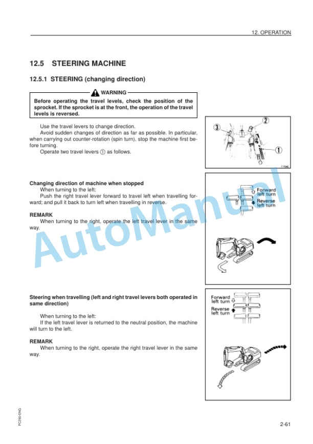 Komatsu PC290LC-6K, PC290NLC-6K Hydraulic Excavator Operation and Maintenance Manual EEAM010300-3