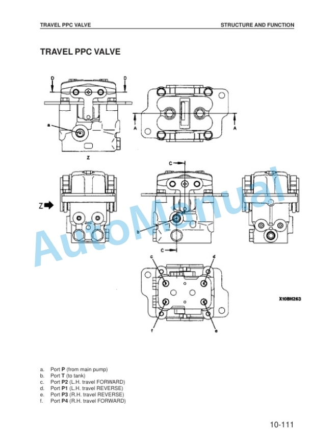 Komatsu PC290LC-6K, PC290NLC-6K Hydraulic Excavator Shop Manual EEBM001902-2
