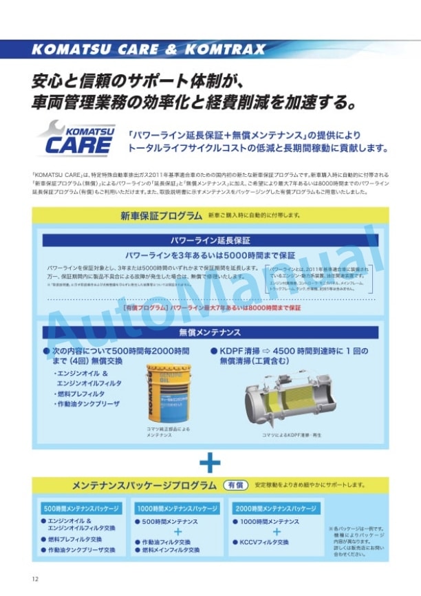 Komatsu PC300-10, PC350-10 Hydraulic Excavator Shop Manual KT-120070-A-4