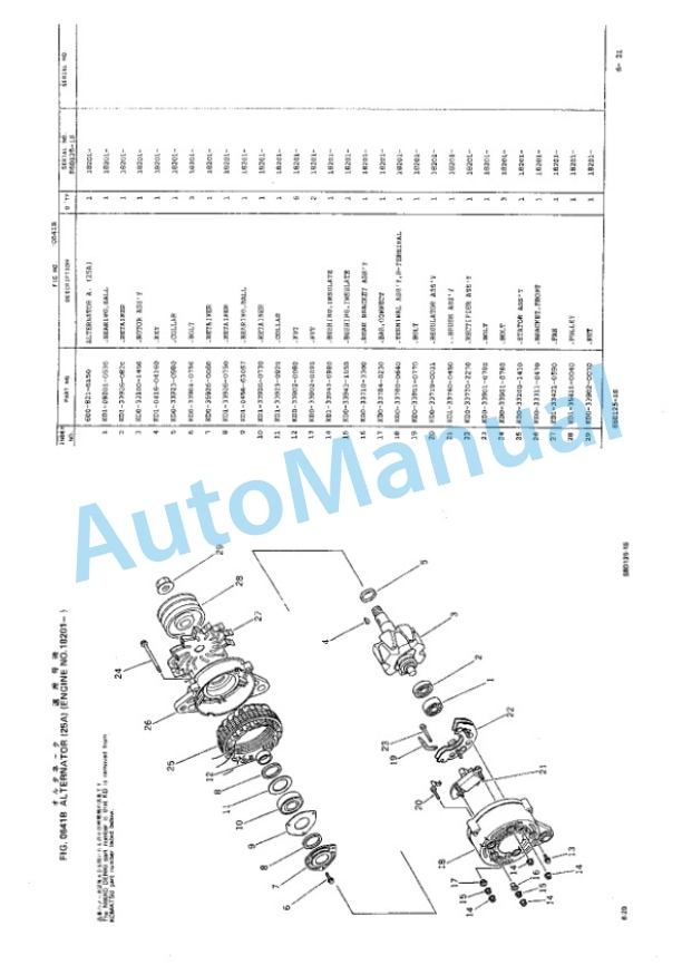Komatsu PC300-3K, PC300LC-3K, PC300NLC-3K Hydraulic Excavator Parts Manual PEPBK207A301-2