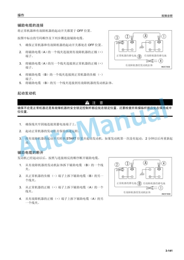 Komatsu PC300-7 Galeo Hydraulic Excavator Operation and Maintenance Manual YCAM200500-4