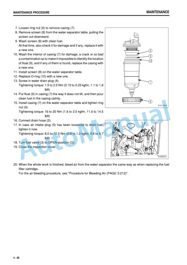 Komatsu PC300-8M0, PC300LC-8M0, PC350-8M0, PC350LC-8M0 Hydraulic Excavator Operation and Maintenance Manual PEN00990-06-5