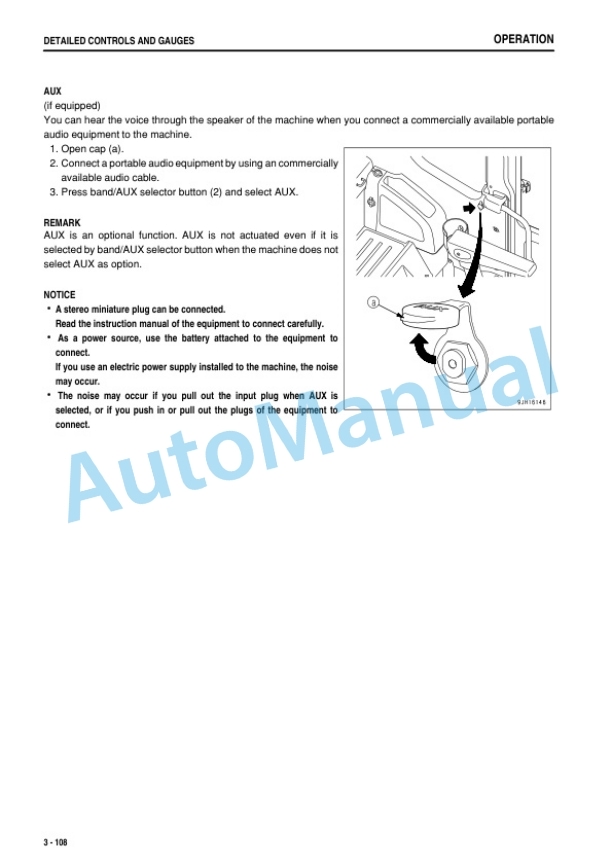 Komatsu PC300-8M0, PC300LC-8M0, PC350-8M0, PC350LC-8M0 Hydraulic Excavator Operation and Maintenance Manual PEN00992-06-3