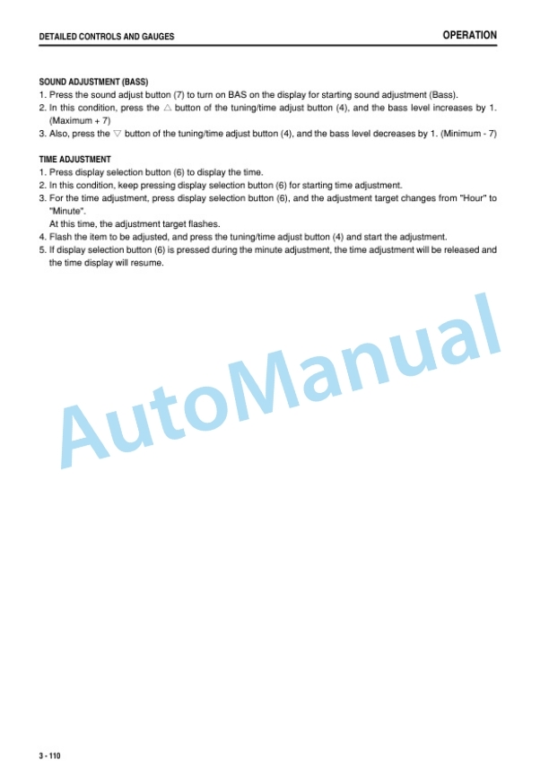 Komatsu PC300-8M0, PC300LC-8M0, PC350-8M0, PC350LC-8M0 Hydraulic Excavator Operation and Maintenance Manual TEN00823-05-3