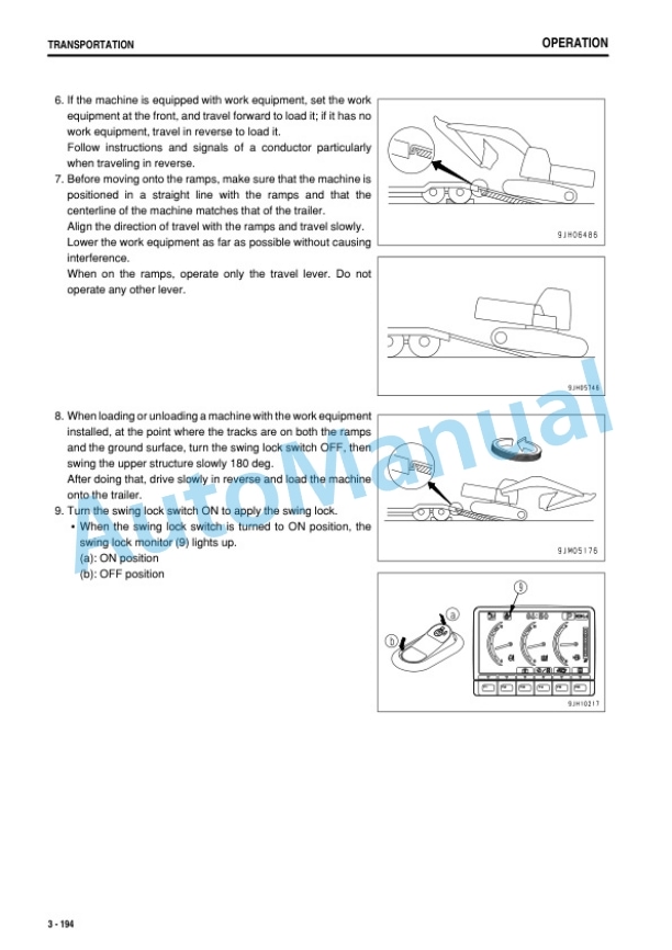 Komatsu PC300-8M0, PC300LC-8M0, PC350-8M0, PC350LC-8M0 Hydraulic Excavator Operation and Maintenance Manual TEN00823-05-4