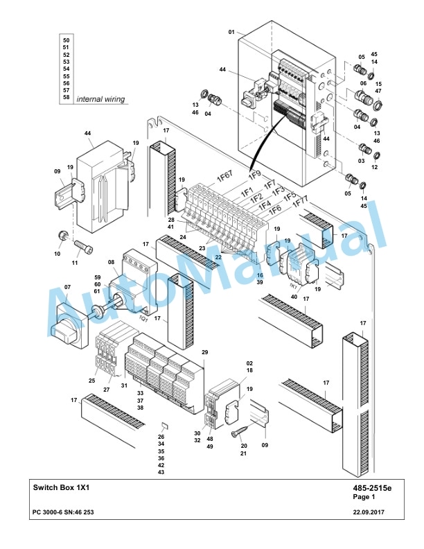Komatsu PC3000-6 Hydraulic Mining Excavator Parts Manual G46253-4