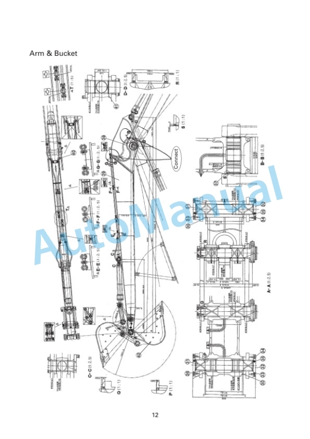 Komatsu PC300LC-7 Hydraulic Excavator Field Assembly Instruction SEAW005800-4