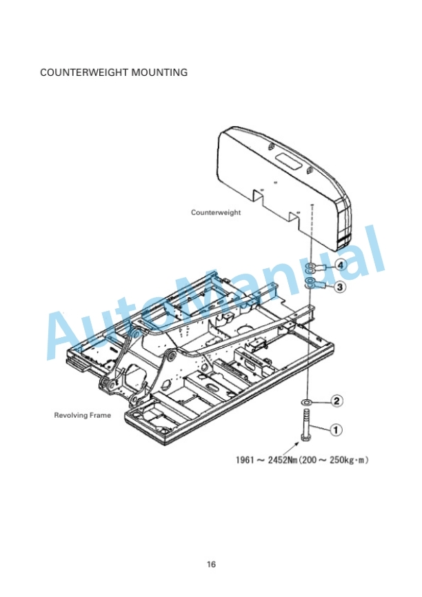 Komatsu PC300LC-7 Hydraulic Excavator Field Assembly Instruction SEAW005800-5