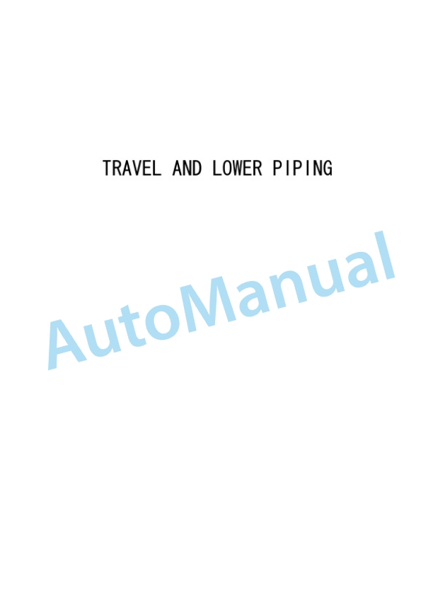 Komatsu PC40MRX-1 Hydraulic Excavator Parts Manual PEPB056106-4