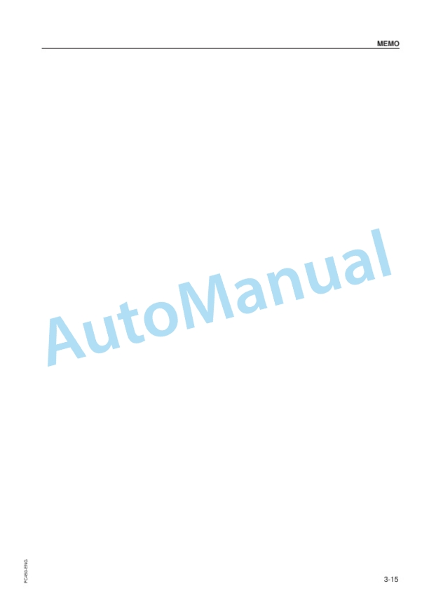 Komatsu PC450-6K, PC450LC-6K Hydraulic Excavator Operation and Maintenance Manual EEAM008402-4