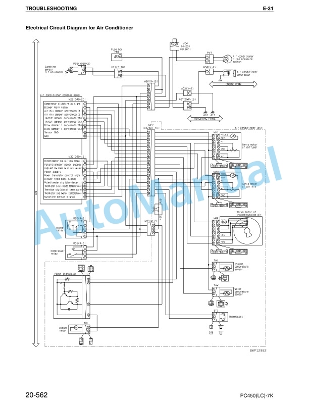 Komatsu PC450LC-7K Troubleshooting Wiring Diagrams Manual 5 Komatsu PC450LC-7K Troubleshooting Wiring Diagrams Manual-5