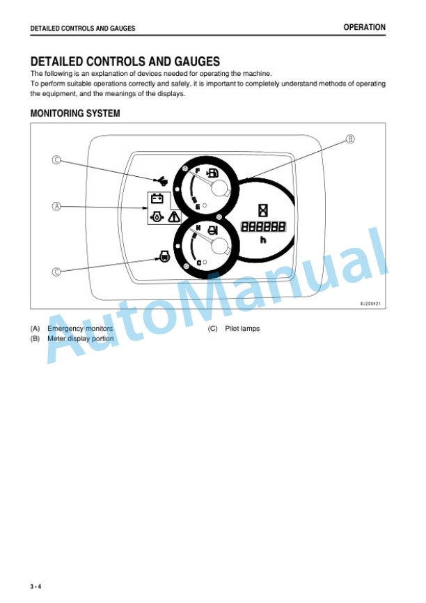 Komatsu PC45MR-3, PC55MR-3 Compact Hydraulic Excavator Operation and Maintenance Manual TEN00666-09-2