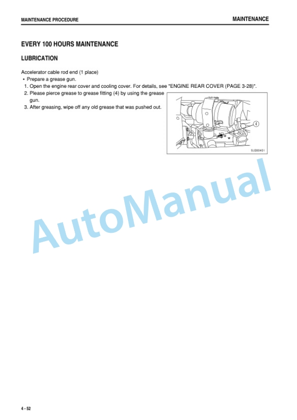 Komatsu PC45MR-3, PC55MR-3 Compact Hydraulic Excavator Operation and Maintenance Manual TEN01129-00-5