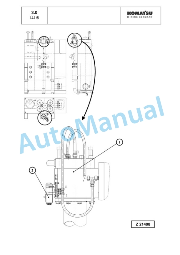 Komatsu PC5500-6 Hydraulic Mining Shovel Service Manual SMPC550015014-2