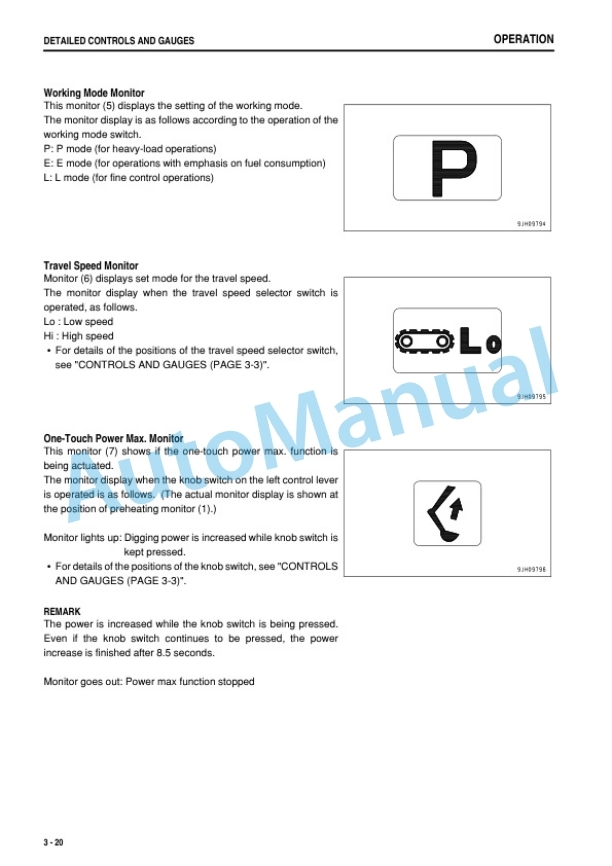 Komatsu PC600-8E0, PC600LC-8E0, PC650-8E0, PC650LC-8E0, PC700LC-8E0 Hydraulic Excavator Operation and Maintenance Manual PEN01809-00-2